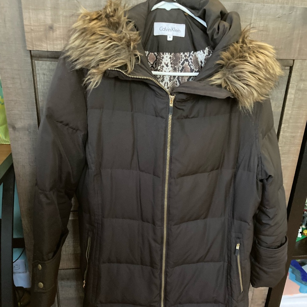 Calvin Klein Women’s Knee length winter coat